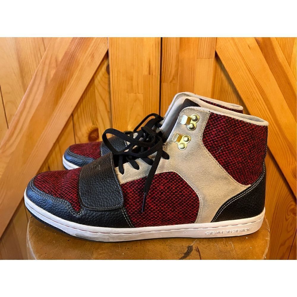 Creative Recreation Red/Black  Sneakers Shoes Size 11